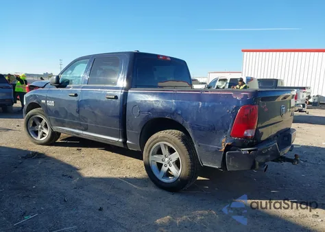 2013 Ram 1500 Express из США, поврежденный, VIN 1C6RR7KTXDS539451